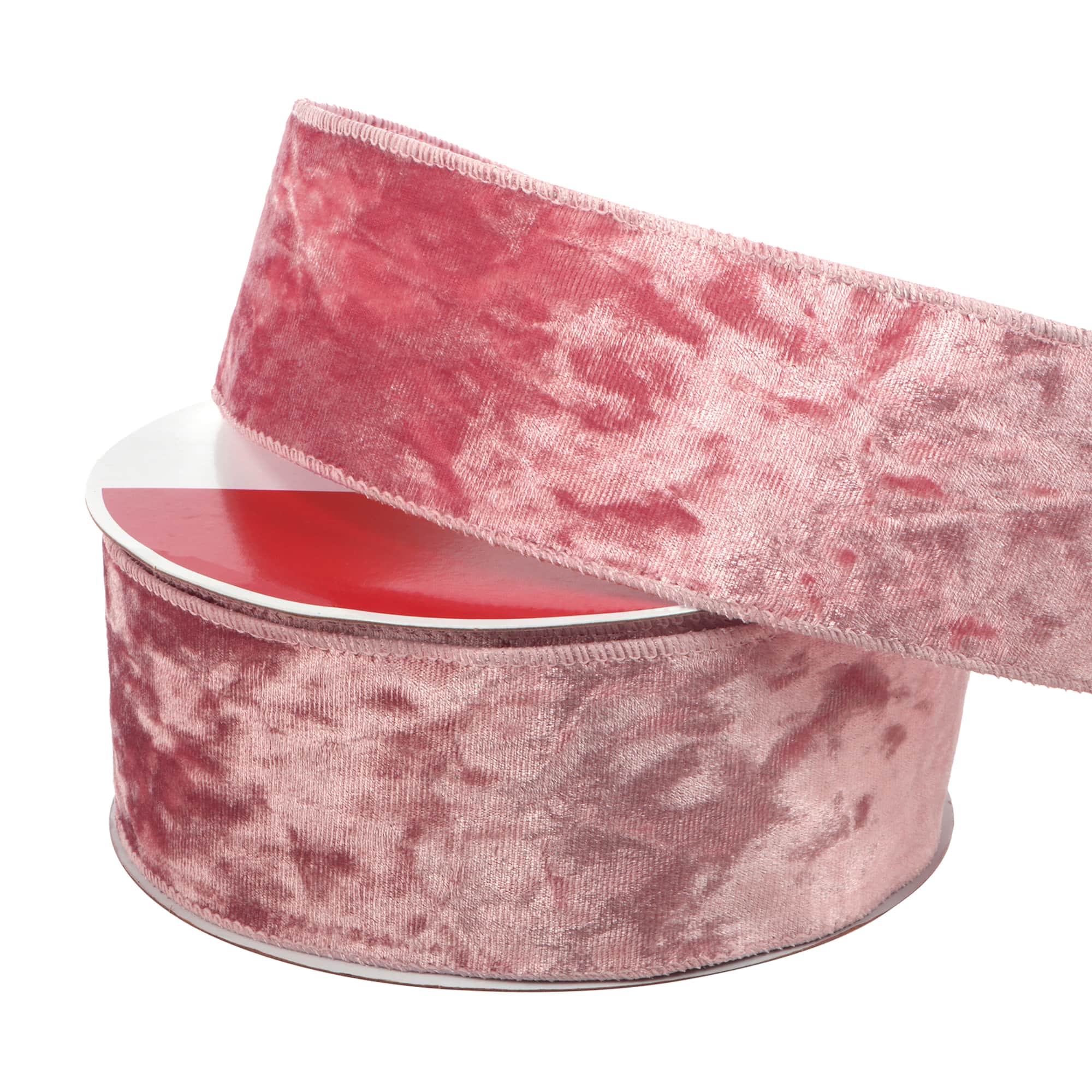 2.5" x 60ft. Blush Velvet Wired Jumbo Ribbon by Celebrate It®